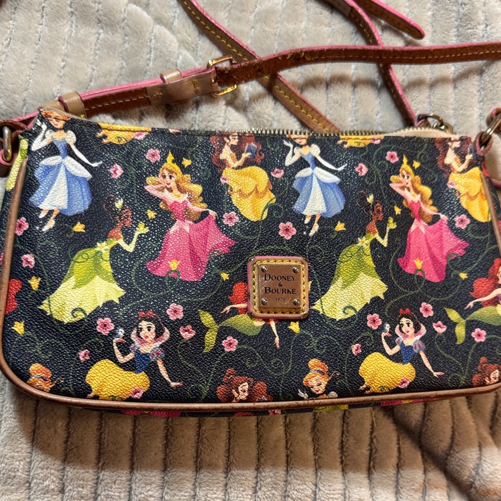 Dooney & Bourke Princess Crossbody Bag - Black and Multicolor